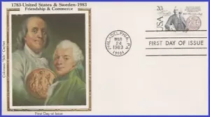 EE. UU. #2036 U/A SEDA COLORADO FDC EE. UU. - Suecia - Imagen 1 de 1