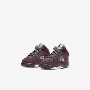 Air Jordan 5 Retro SE (TD) "Burgundy (2023)" Taglia 10C [FN4238-600] ✅ IN MANO ✅ - Foto 1 di 9