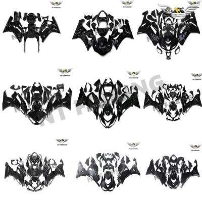 Carenado ABS negro de stock de EE. UU. apto para Kawasaki 2000-2025 Ninja ZX6R ZX-6R 636 a0ms Foto 1 de 4