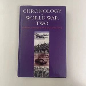 Chronology of World War Two by Edward Davidson and Dale Manning - 1999 Hardcover - Picture 1 of 16