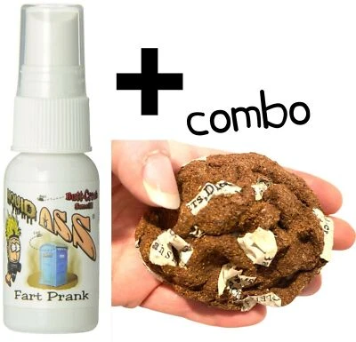 MULTI COMBO Liquid Ass Spray Bottle + HIGH QUALITY Homemade Fake Crap Poop Turd ~ ( combo )