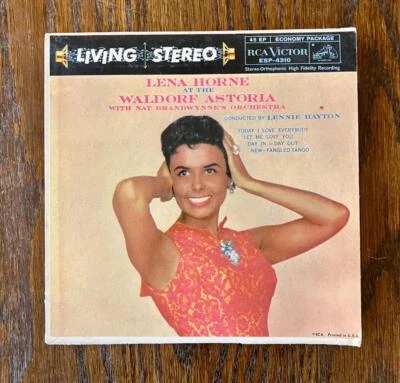 Lena Horne At The Waldorf Astoria 7" EP RCA ESP-4310 EX - Image 1 of 3