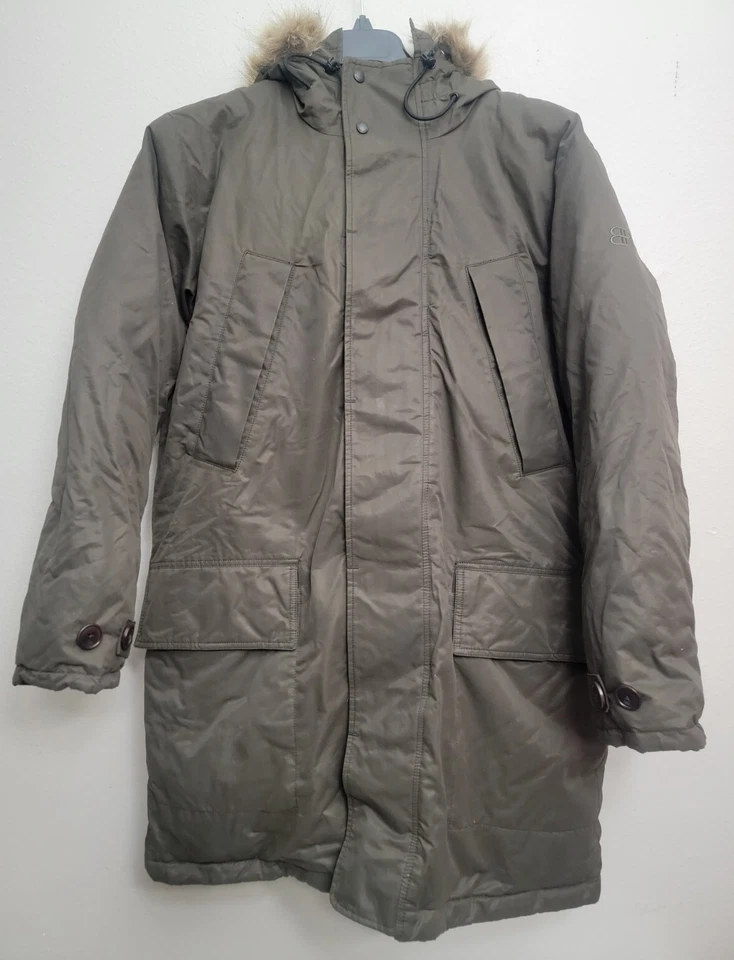 Banana Republic Puffer Snorkel Parka Down Coat Jacket Mens Size Large L New - Image 1 of 4