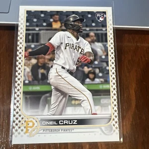 Oneil Cruz 2022 Topps Series 2 Wal-Mart Gold Star Rookie RC #537 Pirates NM-MT - Picture 1 of 6