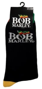 Bob Marley 'Logo' (Negro) Calcetines (Talla única = EUR 41-45) - Imagen 1 de 2
