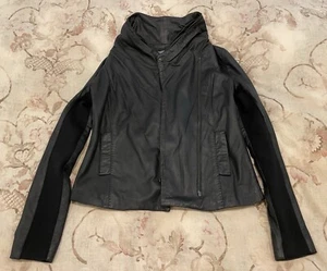 Vince Lederjacke in Schwarz Damen Small - Bild 1 von 7