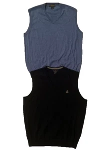 2 Brooks Brothers Herren Pullover Westen Gr. L 100% feine italienische Merinowolle Konvolut - Bild 1 von 15