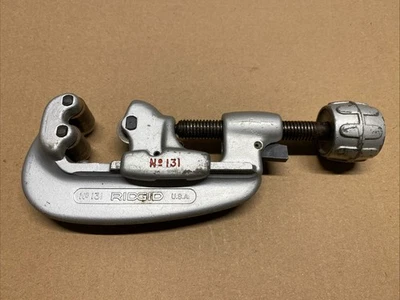 RIDGID Pipe Cutter No. 131 Quick Adjust 1/4" - 1 5/8" O.D. USA Made - Image 1 of 4