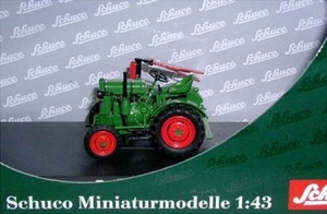 Tractor Deutz F1 M414 Con Cuchilla (Verde) 1:43 Schuco En OVP - Imagen 1 de 1