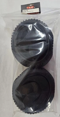 CEN GS214 Sniper 88-39-122 1/8 1/7 Scale Rc Tires NOS  3.8 Inch Gas Truck 2pk - Image 1 of 4