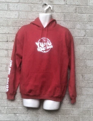 Красная толстовка с капюшоном Yu Yu Hakusho Ghost Files новая средняя Yusuke Urameshi аниме манга - Изображение 1 из 4