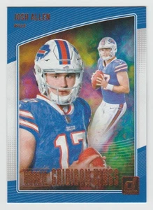 JOSH ALLEN Bills 2018 Donruss ROOKIE GRIDIRON KINGS #RGK-4 Sweet SP Insert RC - Picture 1 of 2