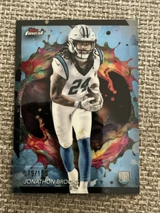 Jonathon Brooks /150 RC RARE Sky Blue Refractor 2024 Finest #284 Panthers 🔥 - Bild 1 von 2