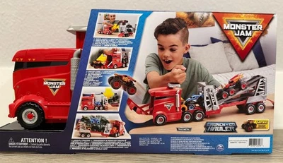 Monster Jam Official 2-in-1 Launch N’ Go Hauler Playset & Storage - Image 1 of 4
