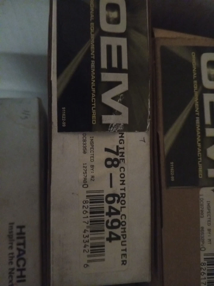 Cardone New Engine Control Module Remanufactured 78-6494 - Image 1 of 1