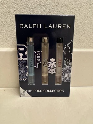 Ralph Lauren World Of Polo Collection Travel Spray Gift Set Polo 67, Blue, Red - Image 1 of 2
