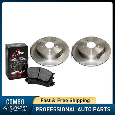 Front Disc Brake Pad Set Disc Brake Rotor fits 2003-2004 Mercedes-Benz CLK55 AMG - Image 1 of 4