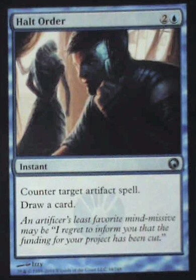 Halt Order - Scars of Mirrodin: #34, Magic: The Gathering Nm R70 - Image 1 of 1