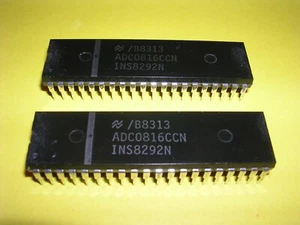 Two (2) National Semiconductor INS8292N (INS8292) Analog to Digital Converter - Picture 1 of 3