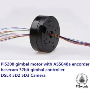 PI5208 Gimbal Motor mit AS5048a Encoder für Alexmos Basecam Controller 5D2 5D3 - Bild 1 von 6