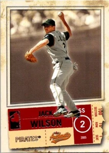 2005 Fleer Authentix Baseball #79 Jack Wilson - Picture 1 of 1