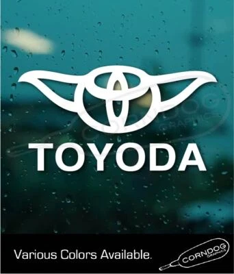 CALCOMANÍA ADHESIVA DE VINILO TOYODA TODOTERRENO CAMIÓN DE TACOS Foto 1 de 4