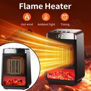Electric Space Heater 1500W PTC Ceramic Heater Fast Heating Air Fan Heater 2Gear - Picture 1 of 18
