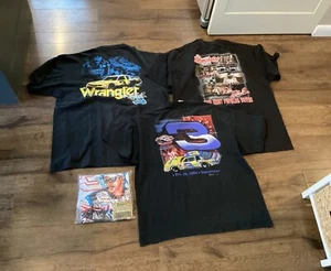 4 Vintage Dale Earnhardt Intimidator Chase Authentics NASCAR Mens T shirts 1 NOS - Picture 1 of 13