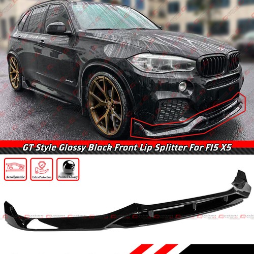 Para BMW F15 X5 14-18 M Estilo Brillo Negro