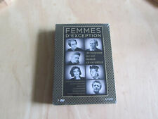 FEMMES D'EXCEPTION, Les Françaises Qui Ont Changé Le XXe Siecle-Coffret DVD Neuf