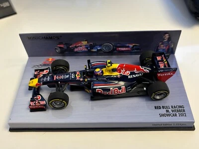 Minichamps 1/43 Red Bull Racing Showcar 2012 Mark Webber *RARE* - Image 1 of 2