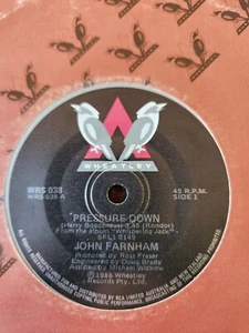John Farnham "Pressure Down" 1986 WHEATLEY Oz 7" 45rpm - Picture 1 of 2