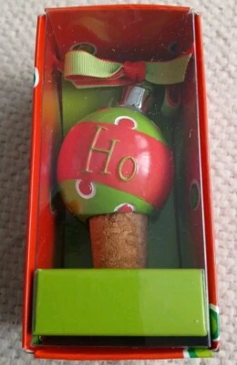 Tapón de corcho bola de Navidad Mud Pie Foto 1 de 4