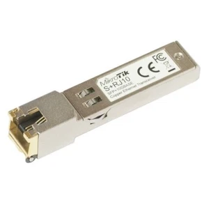 Mikrotik SFP+ 10Gbps Module For Regular Twisted-Pair LAN Cables S+RJ10 RJ45 LAN - Picture 1 of 12