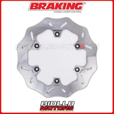 KT11RID DISCO FRENO POSTERIORE DX BRAKING GAS GAS EC 125 2009 - WAVE FISSO - Foto 1 de 4