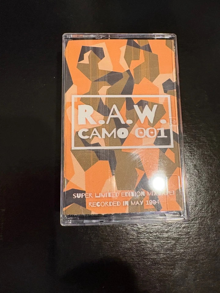 R.A.W. - Камуфляж 001 - КАССЕТА - DJ МИКСТЕЙП - барабан N бас Ragga джунгли RAW - Изображение 1 из 1