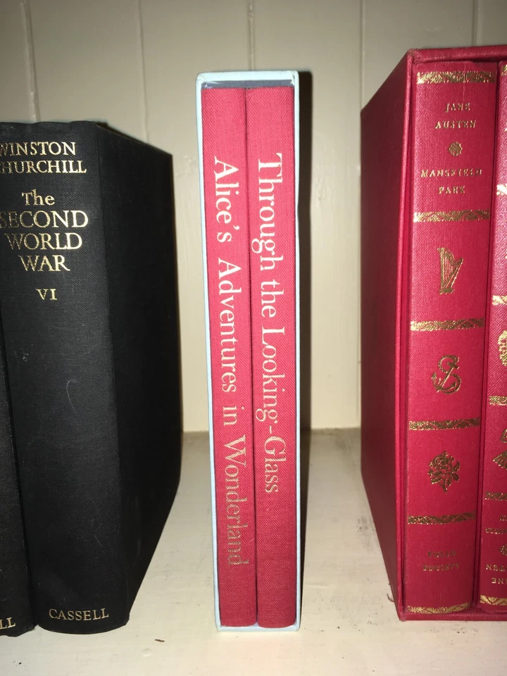 Alice Adventures In Wonderland & Through The Looking Glass - Folio Society. Foto 1 de 1