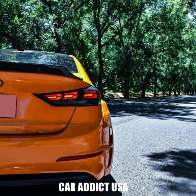 Luces traseras LED ahumadas para Hyundai Elantra 2017-2018 conjunto de luces traseras 4 piezas Foto 1 de 4