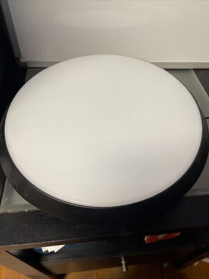 CE 15 in. Luz de techo interior CCT ajustable regulable negra mate montaje empotrado Foto 1 de 3