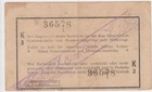 1 Rupie - seltene Abart, Fehldruck dezentriert 1916 Kolonien Deutsch-Ostafrika