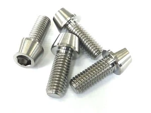 KTM 1190 ADVENTURE 2013-2017 Titanium FORK AXLE PINCH BOLT KIT 4 PIECES B9A1 - Picture 1 of 2