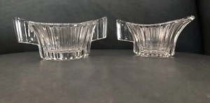 HEISEY RIDGELEIGH SUGAR & CREAMER RECTANGULAR HANDLES: PRISTINE! - Picture 1 of 12