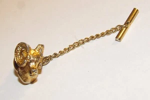 Vintage Bighorn Goat Ram Dall Schafkrawatte Tack Pin Verschluss - Bild 1 von 2