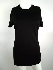 Smartwool Women Merino Short Sleeve Tee Black Medium 16916-001 - Picture 1 of 9