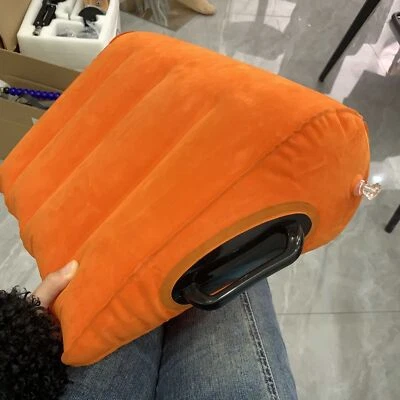 Sex Pillow Bed Inflatable Chair Adult Furniture Love Cushion for Couples Sofa US - Image 1 of 4