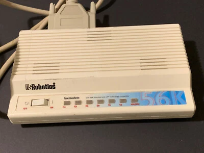 US Robotics 56K Sportster 56,000 FAXmodem FROM MY COLLECTION GOOD CONDITION - Image 1 of 4