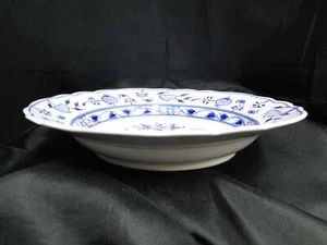 Teichert Meissen Blue Onion, Arrow Backstamp: Rim Soup Bowl (s), 9 3/4" As Is - Picture 1 of 17