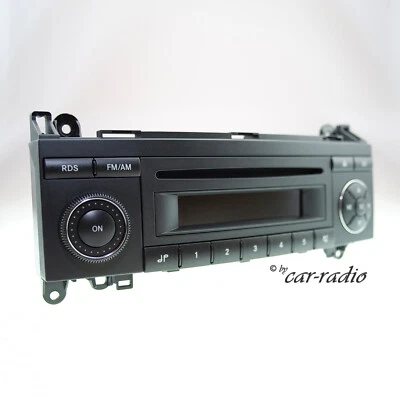 Original Mercedes Audio 5 NG BE9012 MP3 WMA CD Radio W245 W169 W639 W906 Becker - Bild 1 von 4