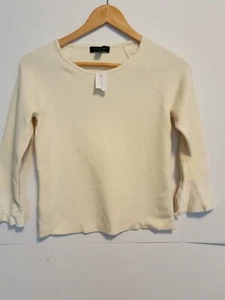 Ann Taylor Women's White Sweater XS NWT - Picture 1 of 6