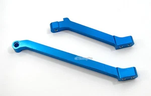 Alloy Chassis Brace GearBox Housing Ft Inferno MP9 Blue - Picture 1 of 1